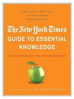 cover image of The New York Times Guide to Essential Knowledge